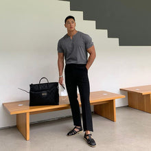 Indlæs billede til gallerivisning Kortærmet fitness T-shirt med korte ærmer