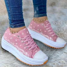 Indlæs billede til gallerivisning Trykte lærredssko