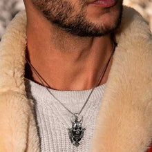 Indlæs billede til gallerivisning Sej dødningehoved halskæde