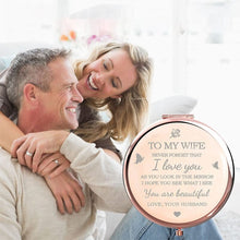 Indlæs billede til gallerivisning I Love You kompakt spejl