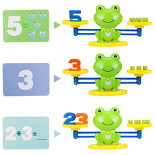 Indlæs billede til gallerivisning Balancerende frø brætspil til børnehavebørn