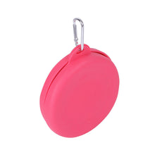 Indlæs billede til gallerivisning Silikone fodringsskål til kæledyr i rejsestørrelse