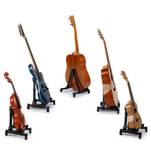 Indlæs billede til gallerivisning Foldbart instrumentstativ til guitar