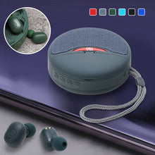 Indlæs billede til gallerivisning 2 i 1 udendørs bærbar minisound med Bluetooth-hovedtelefoner
