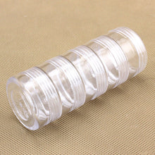 Indlæs billede til gallerivisning 5 forbundne gennemsigtige forseglede beholdere