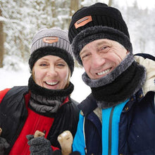 Indlæs billede til gallerivisning Ideel rock Varm Beanie Cap med tørklæde