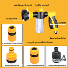 Indlæs billede til gallerivisning Multi-funktion slange sprøjte dyse