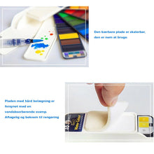 Indlæs billede til gallerivisning Solid Gouache-pigment palete - lad din kreativitet komme til udtryk!