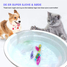 Indlæs billede til gallerivisning Svømmende robot fiskelegetøj til hund og kat