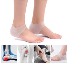 Indlæs billede til gallerivisning Silikone hælkappe til fodpleje, hvid