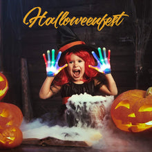 Indlæs billede til gallerivisning LED lysende skelethandsker