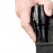 Indlæs billede til gallerivisning Aluminiums lommelygte USB genopladelig lommelygte