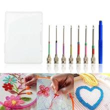 Indlæs billede til gallerivisning Broderi Stitching Punch nåle (7 stk.)