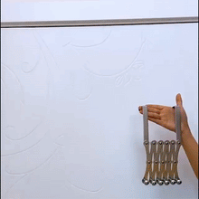 Indlæs billede til gallerivisning Udtrækkelig metal knagerække