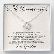 Indlæs billede til gallerivisning Endless Knot Friendship Ring and Necklace