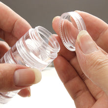 Indlæs billede til gallerivisning 5 forbundne gennemsigtige forseglede beholdere