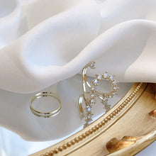 Indlæs billede til gallerivisning Justerbar skinnende ring