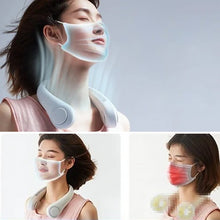 Indlæs billede til gallerivisning Ny bærbar halsventilator