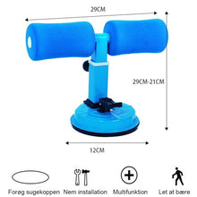 Indlæs billede til gallerivisning Multifunktionsjusterbar sit-up bar hjælpeanordning