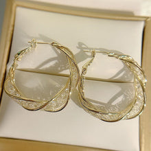 Indlæs billede til gallerivisning Mode twist øreringe