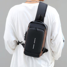 Indlæs billede til gallerivisning Tyverisikret brysttaske med kodelås