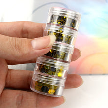 Indlæs billede til gallerivisning 5 forbundne gennemsigtige forseglede beholdere