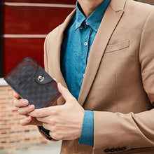 Indlæs billede til gallerivisning Kort pung til mænd med stor kapacitet