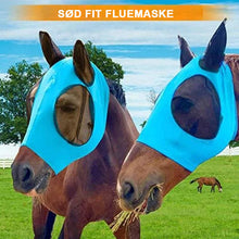 Indlæs billede til gallerivisning Maske til heste Anti-fly Mesh