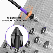 Indlæs billede til gallerivisning D1 skridsikre og stødsikre bits med stjerneskruetrækkerbits