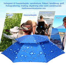 Indlæs billede til gallerivisning Udendørs dobbeltlags paraplyhat