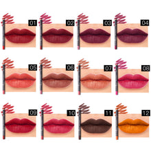 Indlæs billede til gallerivisning 12 farve læbestift pen