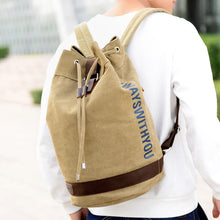 Indlæs billede til gallerivisning Rummelig rygsæk med træksnor