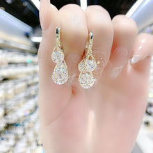 Indlæs billede til gallerivisning Shiny Heart Drop øreringe