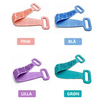 Indlæs billede til gallerivisning Silikone kropsskrubber bælte