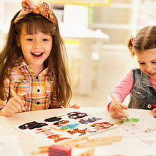 Indlæs billede til gallerivisning Diamant maleri gratis klistermærker