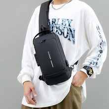 Indlæs billede til gallerivisning Tyverisikret brysttaske med kodelås