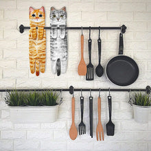 Indlæs billede til gallerivisning Håndklæde med sød kat