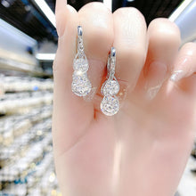 Indlæs billede til gallerivisning Shiny Heart Drop øreringe