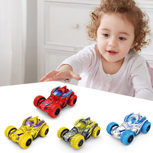 Indlæs billede til gallerivisning Dobbeltsidet fire hjulstræk stunt kollisions legetøjsbil