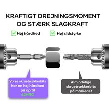 Indlæs billede til gallerivisning D1 skridsikre og stødsikre bits med stjerneskruetrækkerbits