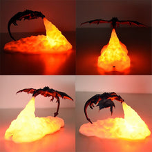 Indlæs billede til gallerivisning 3D LED Realistic Dragon Lamp Night Light