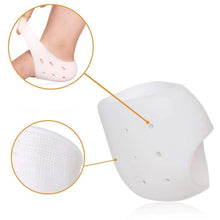 Indlæs billede til gallerivisning Silikone hælkappe til fodpleje, hvid