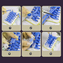 Indlæs billede til gallerivisning Bindefrie elastiske snørebånd