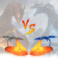 Indlæs billede til gallerivisning 3D LED Realistic Dragon Lamp Night Light