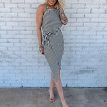 Indlæs billede til gallerivisning Stribet grimekjole