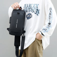 Indlæs billede til gallerivisning Tyverisikret brysttaske med kodelås