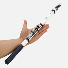 Indlæs billede til gallerivisning Mini sæde kulfiber Teleskopisk Rock Fiskestang