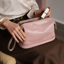 Indlæs billede til gallerivisning PU Rejsetaske til opbevaring af kosmetik