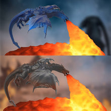 Indlæs billede til gallerivisning 3D LED Realistisk dragenatlampe