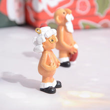 Indlæs billede til gallerivisning Julepynt Julemands-vedhæng i harpiks